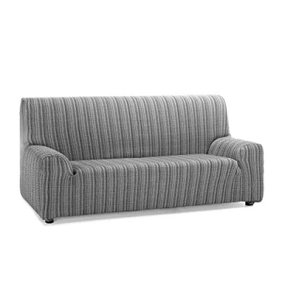 Imagen de Martina Home Mejico Funda de sofá elástica, Gris, 3 Plazas, 180 a 240 cm ancho