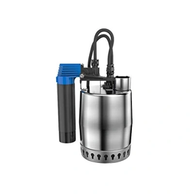 Imagen de Bomba sumergible de aguas residuales, modelo Unilift KP 150 AV 1, caudal máx. 2,36 l/s, diámetro máximo particulas 10 mm, 1.3A, 21,5 x 14,9 23,6 centímetros (Referencia: Grundfos 011H1400)