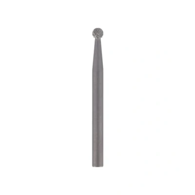 Imagen de Dremel 9905 Fresa de carburo tungsteno con punta bola 3.2 mm, accesorio cuadrada para herramienta rotativa grabar, tallar en metal, carbono, aluminio