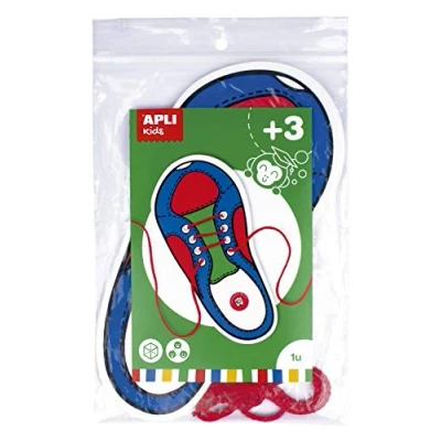 Imagen de APLI Kids 17488 Ata zapatos 1 u. Actividad educativa
