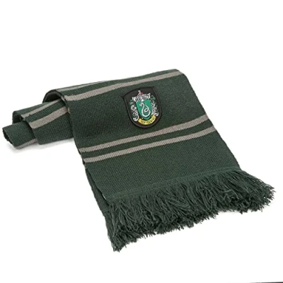 Imagen de Cinereplicas RD RS493030 Bufanda Harry Potter, Color slytherin, Talla única (RK1771)