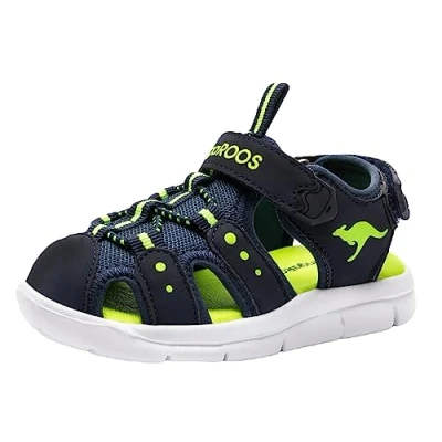 Imagen de KangaROOS K Mini, Sandalias Unisex bebé, Azul (Dk Navy/Lime 4054), 30 EU