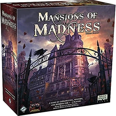 Imagen de Fantasy Flight Games, Mansions of Madness Second Edition, Board Game, Ages 14+, 1 5 Players, 120 180 Minute Playing Time
