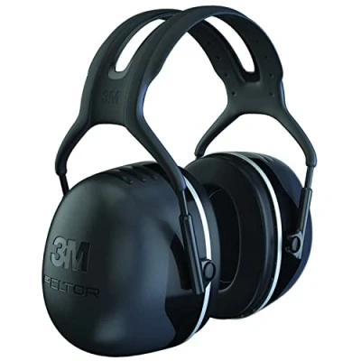 Imagen de Auriculares de diadema 3M Peltor X Series, NRR 22 dB, talla única, negro o verde, X1A, 1 unidad, 31 Negro,
