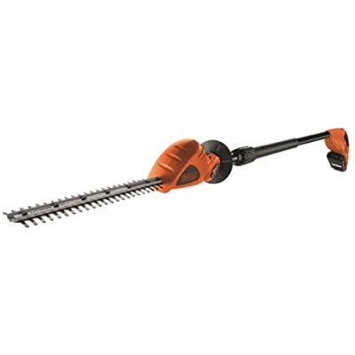 Imagen de BLACK+DECKER GTC1843L20 Cortasetos Telescópico 18 V, Batería de Litio 2 AH, Espada 43 cm, Separación Dientes 12 mm, Cuchillas Corte Diamante y Menor Vibración