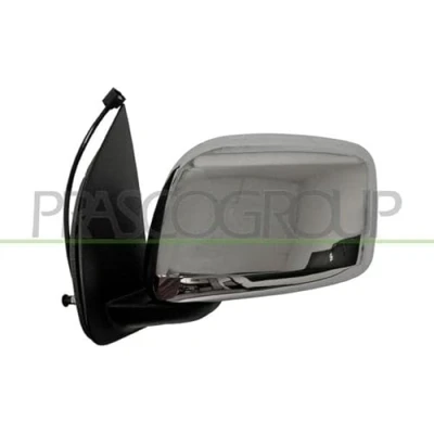 Imagen de Espejo retrovisor Prasco DS8147206 izquierda negro cromado eléctrico convexo, no tintado NISSAN: NP300 Navara Pick up