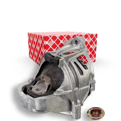 Imagen de FEBI BILSTEIN 172320 Soporte de motor izquierda Cojinete hidro conectable electricamente AUDI: Q7, A6 C8 Avant