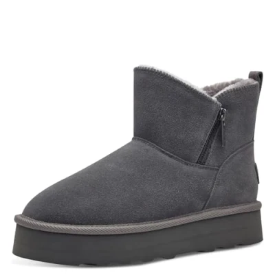Imagen de s.Oliver 5 26447 43, Botas para Nieve Mujer, Gris Grafito, 42 EU