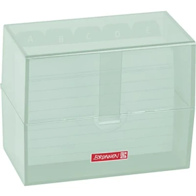 Imagen de BRUNNEN Caja de fichas código color menta