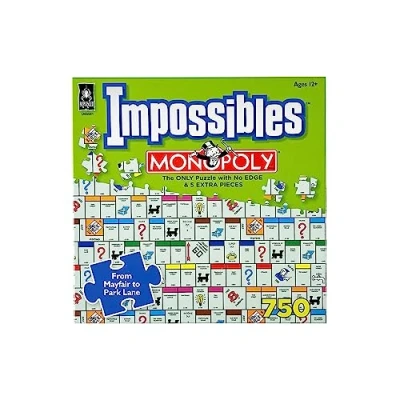 Imagen de University Games Impossibles Monopoly Rompecabezas de 750 Piezas (U08581)