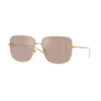 Imagen de Versace Gafas de sol goldcoloured, Mujer, Talla: 59, Gold coloured
