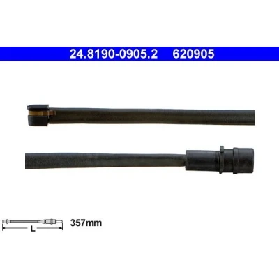 Imagen de ATE 24.8190 0905.2 Sensor de Desgaste Pastillas Frenos PORSCHE: 944 Coupé