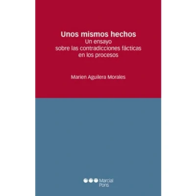 Imagen de Unos mismos hechos: Un ensayo sobre las contradicciones en los juicios de hecho (Estudios Jurídicos)