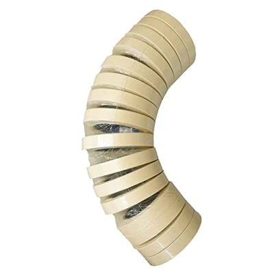 Imagen de ACIT cinta de carrocero para pintar, papel enmascarar, Masking Tape, pintor, excelente adhesión (16 Rollos 19 mm)