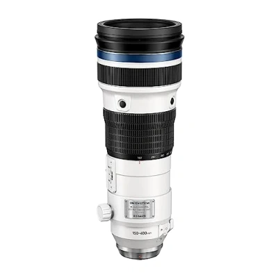 Imagen de OM SYSTEM M.Zuiko Digital ED 150‑400mm F4.5 TC1.25X IS Pro, Compatible con Las cámaras Olympus, y Panasonic MFT