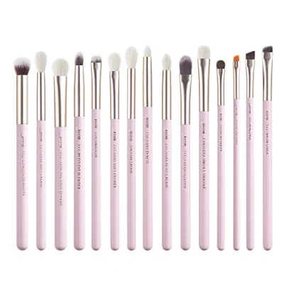 Imagen de Jessup De Brochas Maquillaje Ojos Jessup, 15 Piezas Profesionales, Corrector Mezcla Sombras Ojos, Para Delineador Blushing Bride T294