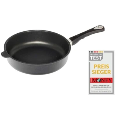 Imagen de AMT Gastroguss 2059567 Altamente Saltos Ronda de fundición Aluminio Negro/Gris 28 x 7 cm