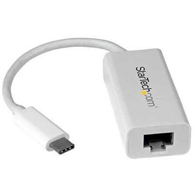 Imagen de Startech.com Adaptador De Red Gigabit Usb c 3.1 Gen 1 (5 Gbps) Blanco