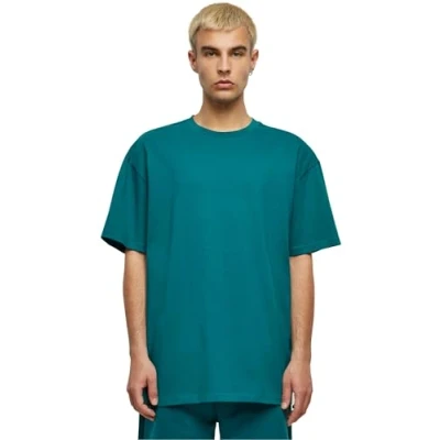 Imagen de Build Your Brand By102 Heavy Oversize tee Camiseta, Retro Green, S para Hombre