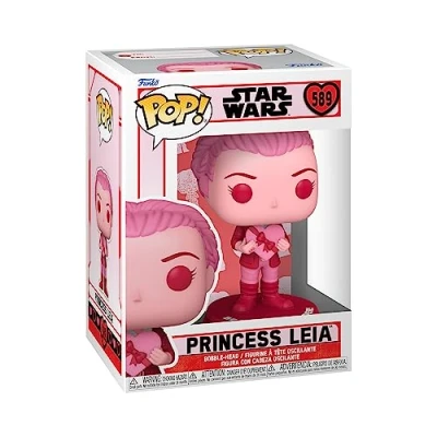 Imagen de Funko Pop! Star Wars: Valentines Leia Organa Figura de Vinilo Coleccionable Idea Regalo Mercancia Oficial Juguetes para Niños y Adultos Movies Fans Muñeco Coleccionistas