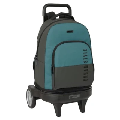 Imagen de Safta URBAN STYLE Mochila Grande con Ruedas, Compacta, Extraíble, Ideal para Niños de Diferentes Edades, Cómoda y Versátil, Calidad Resistencia, 33x22x45 cm