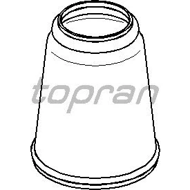 Imagen de TOPRAN 104 146 Caperuza protectora/fuelle, amortiguador eje delantero, ambos lados AUDI: 90 B3