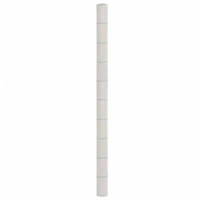 Imagen de vidaXL Membrana de malezas PP blanca 2x50 m, tela contra malas hierbas, control malezas, telas para hierbas