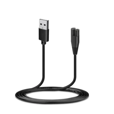 Imagen de Repuesto USB Cargador 100cm Cable de Carga 3V para Irrigadores Bucales Waterpik WP360 WP360W WP360C WP400 WP440 WP440C WP462 WP462W WP450 WP468 WF13 WP100 Series