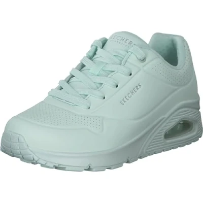 Imagen de Skechers UNO FROSTY KICKS, Zapatillas para Mujer, Mint Durabuck/Textile Trim, 35 EU