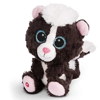 Imagen de NICI Glubschis Peluche Skunk Suppi , Negro y Blanco (45562)
