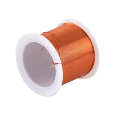 Imagen de alambre de cobre esmaltado 10m/15m/20m/40m/50m, esmaltado, bobina electromagnética, fabricación