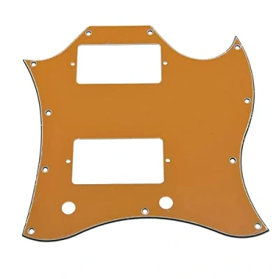 Imagen de Dopro American Standard SG Golpeador de cara completa para guitarra Gibson Special EE. UU., color naranja, 3 capas