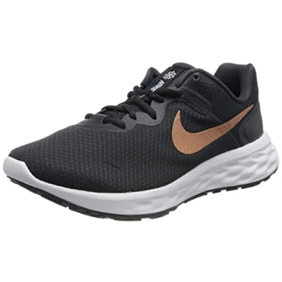 Imagen de NIKE Revolution 6 Next Nature, Zapatillas de Deporte Mujer, Dk Smoke Grey Metallic Copper, 36 EU