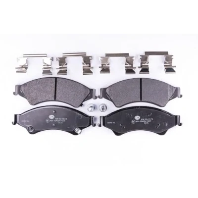 Imagen de HELLA 8DB 355 020 781 Juego de pastillas freno con avisador acústico desgaste tornillos pinza accesorios FORD: Ranger Mk3