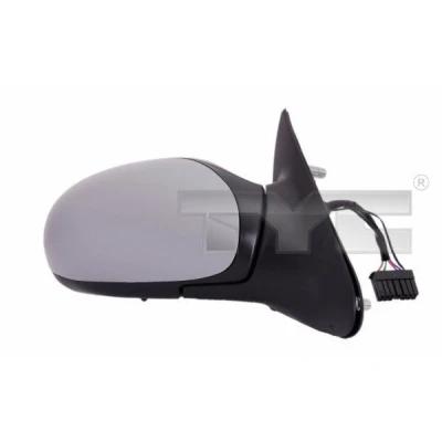 Imagen de Espejo retrovisor Blic 5402 04 1131859P derecha imprimado eléctrico térmico, convexo, con sensor de temperatura, tintado en azul PEUGEOT: 406 Berlina