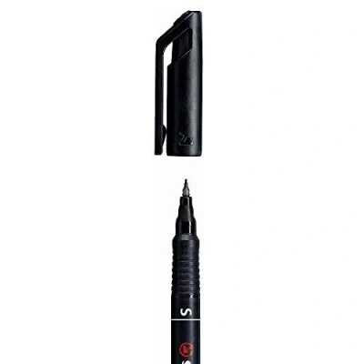 Imagen de STABILO Marcador premanente OHPen universal color negro Punta superfina