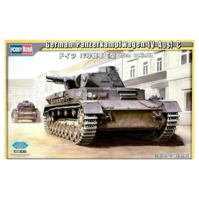 Imagen de Hobbyboss 1: 35 Escala Kit de Modelo Alemán Panzerkampfwagen IV Ausf C (Gris)