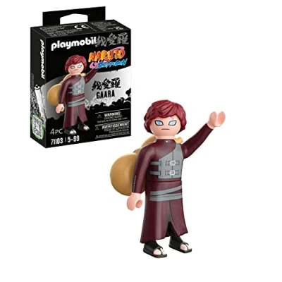Imagen de PLAYMOBIL Naruto Shippuden 71103 Gaara, Divertido Juego Creativo para los Fans del Anime con Detalles Impresionantes y Accesorios auténticos, Contiene 4 Piezas, a Partir de 5 años