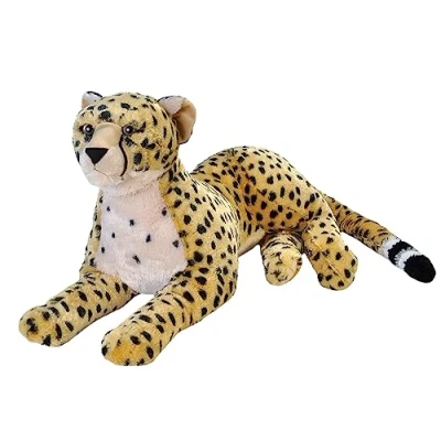 Imagen de Wild Republic Cuddlekins Jumbo Guepardo Animales, Color, 76 cm (19553)