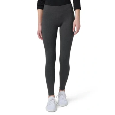 Imagen de Hue Women&#039;s Ultra Legging with Wide Waistband Large Graphite Heather