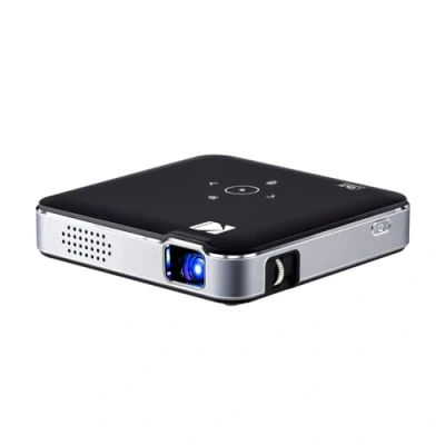 Imagen de KODAK Luma 150 Ultra Mini Pico Proyector de Bolsillo Negro Batería y Altavoz Integrados, Compatible con 1080P Viaje inalámbrico portátil para películas vídeos LED DLP
