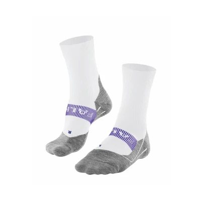 Imagen de FALKE RU4 Endurance Cool W So hilo funcional antiampollas, Calcetines para correr Mujer, Blanco White 2008, 35 36