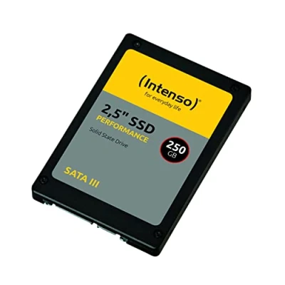 Imagen de Intenso SSD SATA III de 2,5 pulgadas, 250 GB, 550 MB/s, disco duro negro