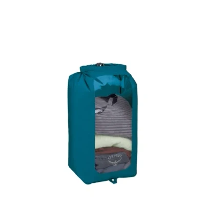 Imagen de Osprey Bolsas secas y de compresión ultraligeras Accesorios para Exteriores Paquetes pequeños ultraligeros Protección Impermeable, Waterfront Blue, Bolsa Seca, 35 L