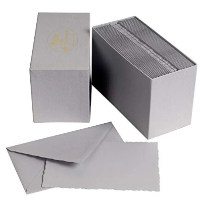 Imagen de G. Lalo Mode de Paris Caja regalo, Sobres y sobres, color gris