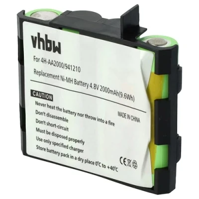Imagen de vhbw NiMH batería 1500mAh (4.8V) para tecnología médica como estimulador Muscular Compex 4H AA2000