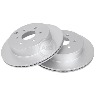 Imagen de A.B.S. COATED 17886 Disco de freno 308 18 6 114,3 ventilado revestido NISSAN: Pathfinder 3, NP300 Navara Pick up, MERCEDES BENZ: Clase X Caja/Chasis