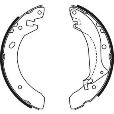 Imagen de KRAFT 6028180 Zapatas de Freno 254,0 38,0 LAND ROVER: Freelander I SUV, SUV Cabrio