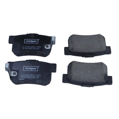 Imagen de MAXGEAR 19 3669 Juego de pastillas freno Eje trasero con avisador acústico desgaste HONDA: CIVIC 7 Hatchback, Accord Limousine, CR V 3