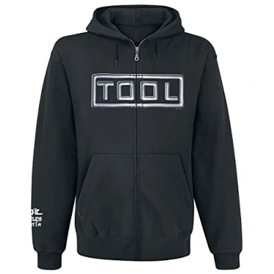 Imagen de Tool Spiral Eye Hombre Capucha con Cremallera Negro XL